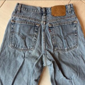 Levi's Light Blue Straight Leg Jeans